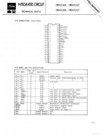 TMP47C20P