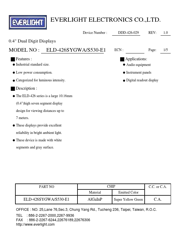 ELD-426SYGWA