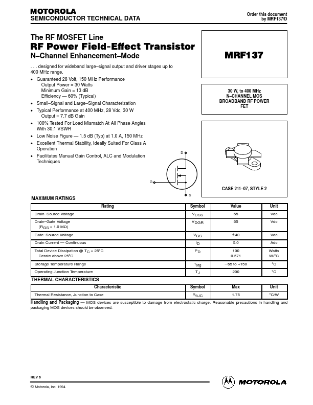 MRF137