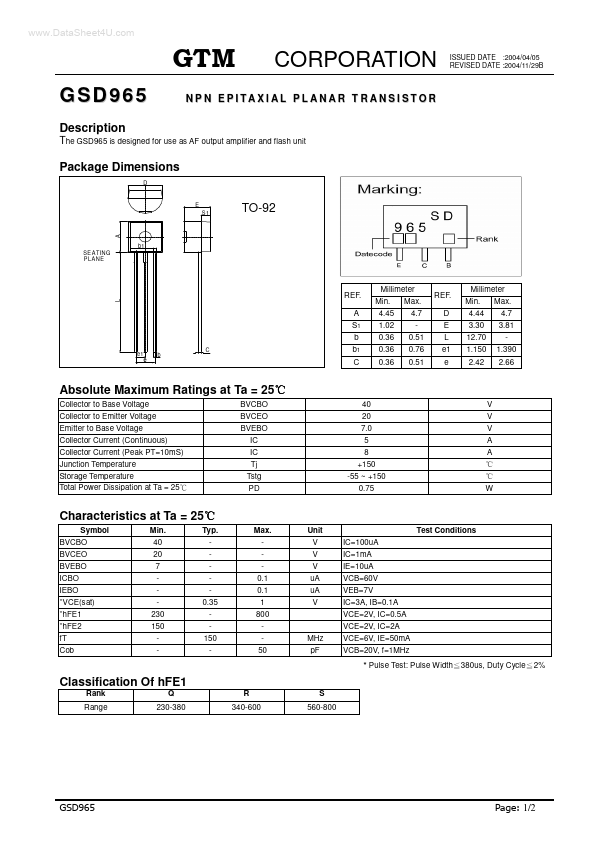 GSD965