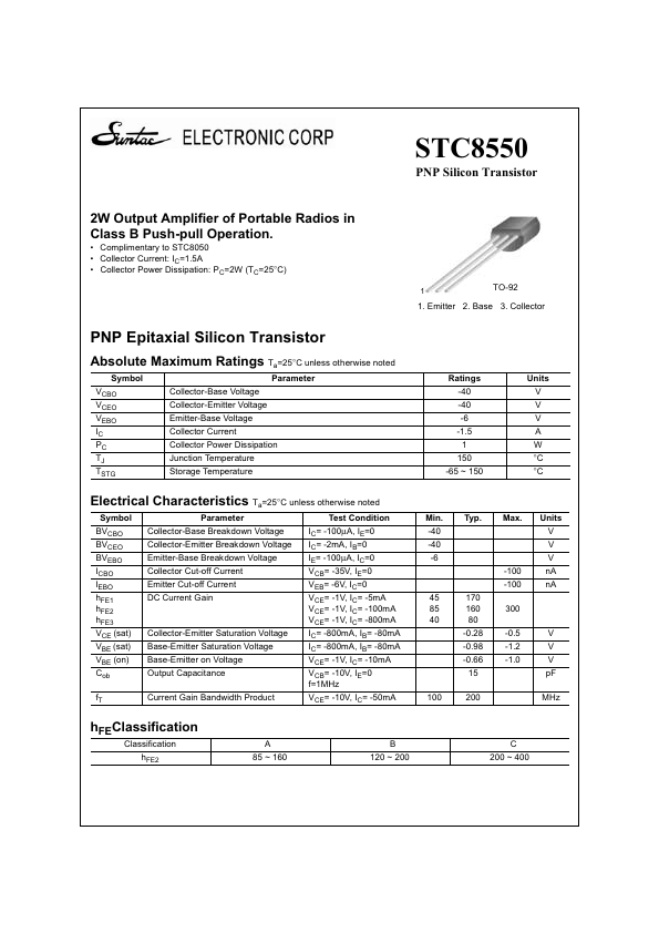 STC8550