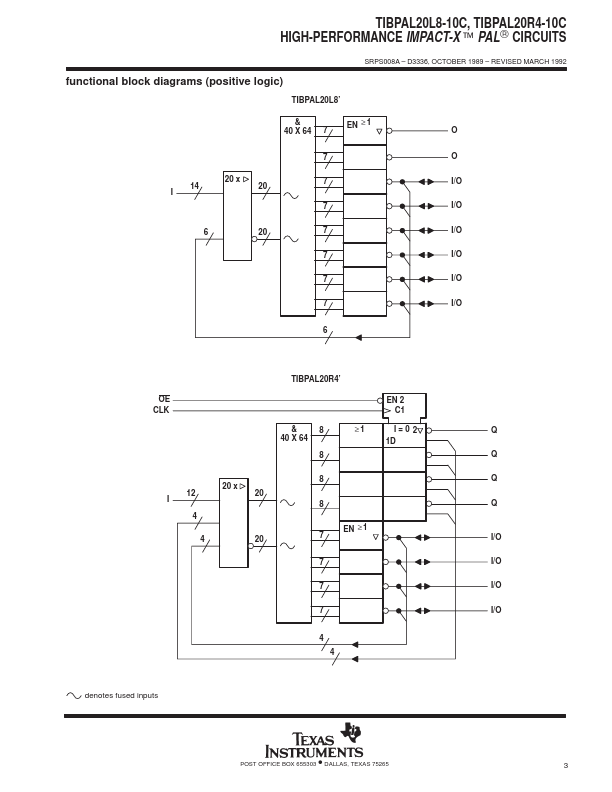 TIBPAL20L8-10C