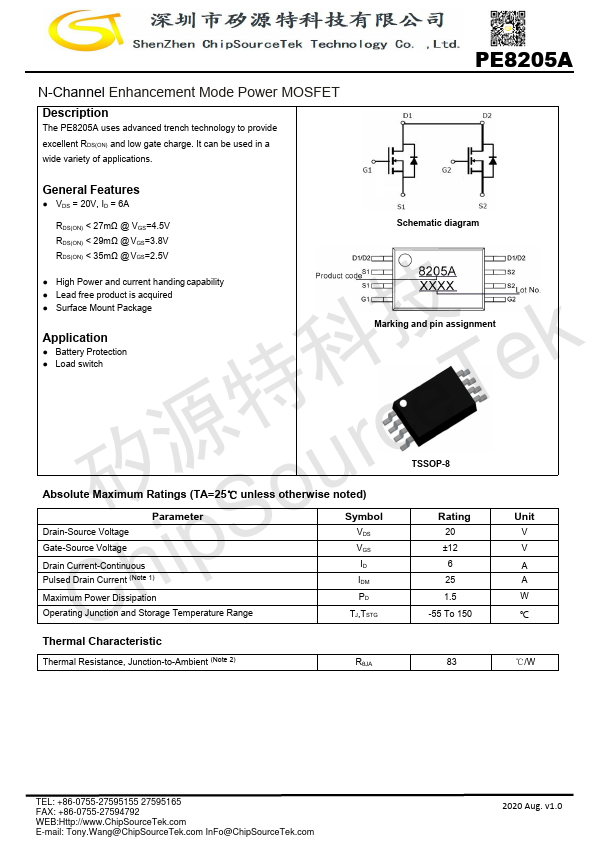 PE8205A