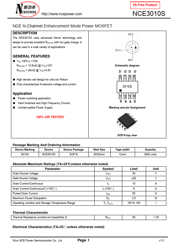 NCE3010S