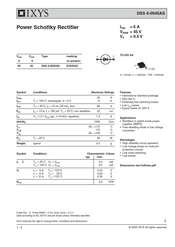 DSS6-0045AS