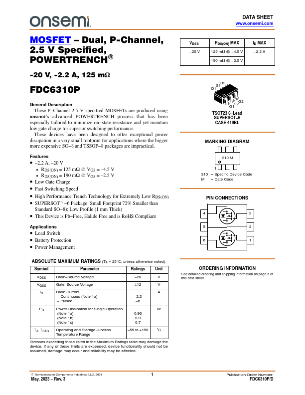 FDC6310P