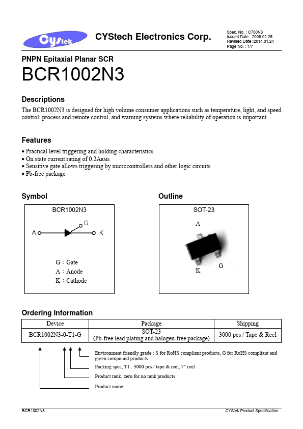 BCR1002N3