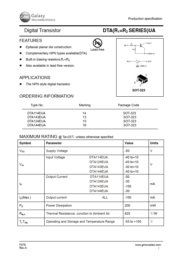 DTA114EUA