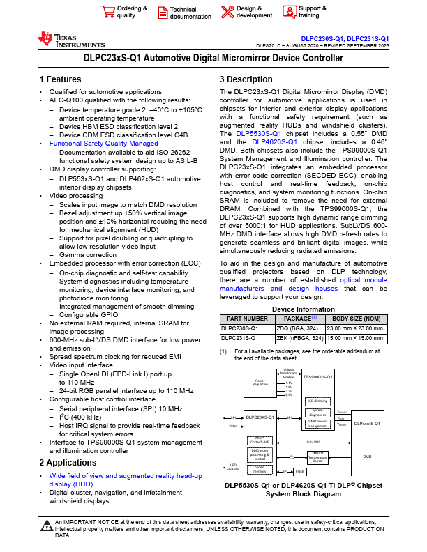 DLPC230S-Q1