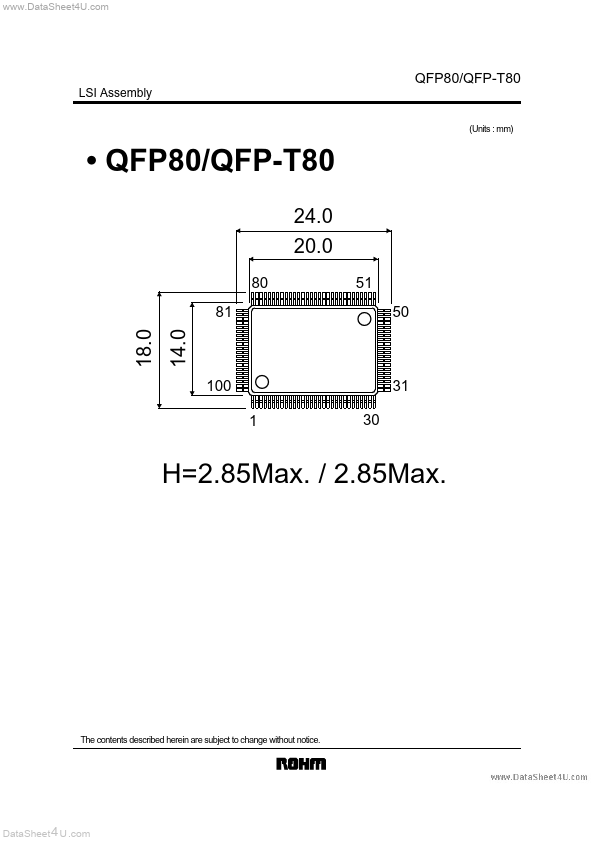 QFP-T80