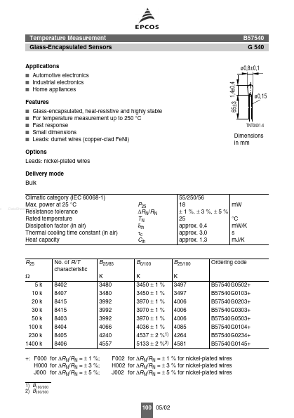 B57540G540