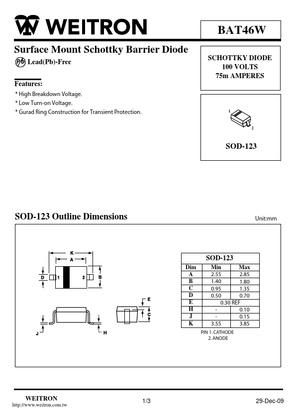 BAT46W