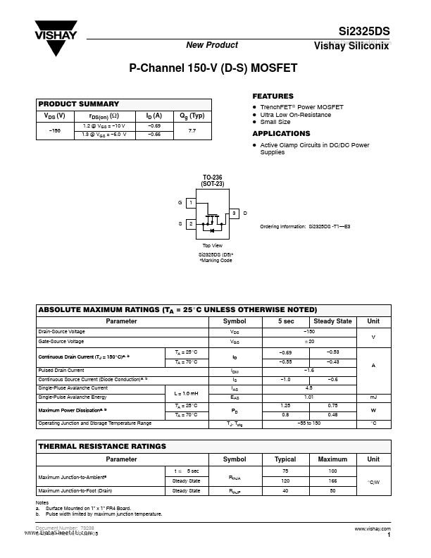 SI2325DS