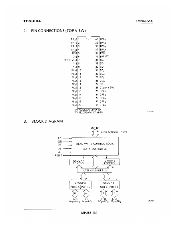 TMP82C55AM-10