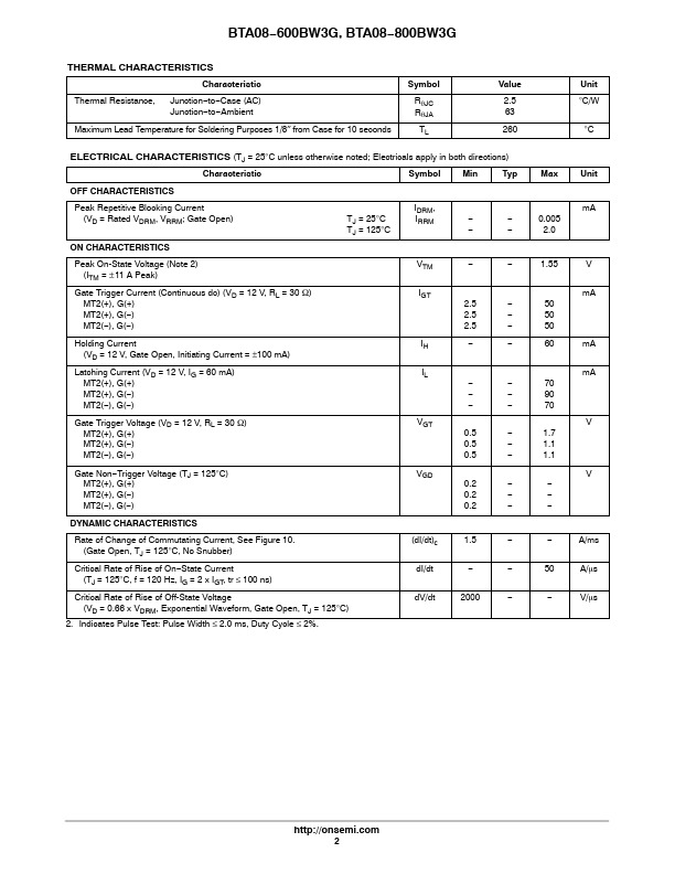 BTA08-800BW3G