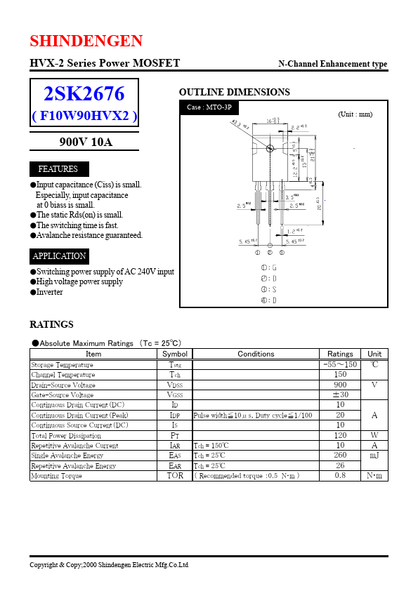 2SK2676