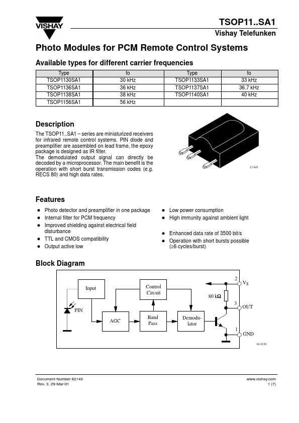 TSOP1156SA1