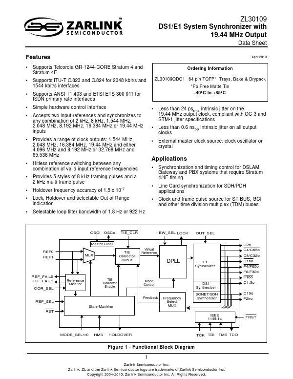 ZL30109