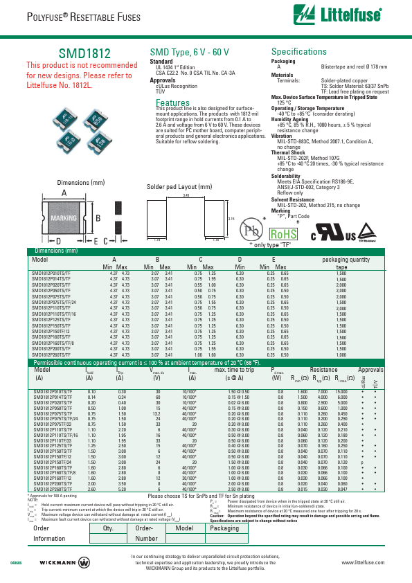 SMD1812P260TF