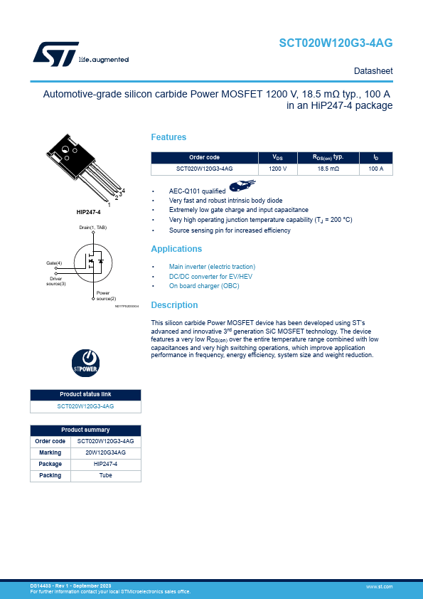 SCT020W120G3-4AG