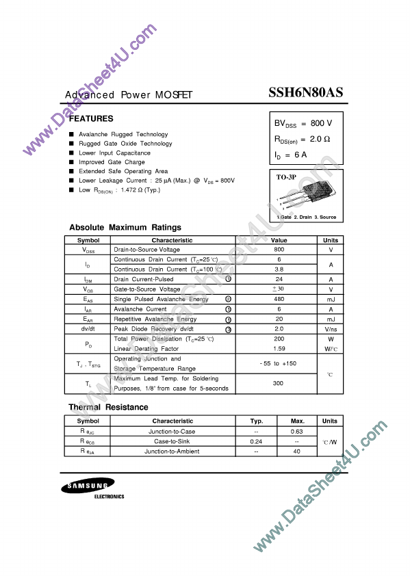 SSH6N80AS