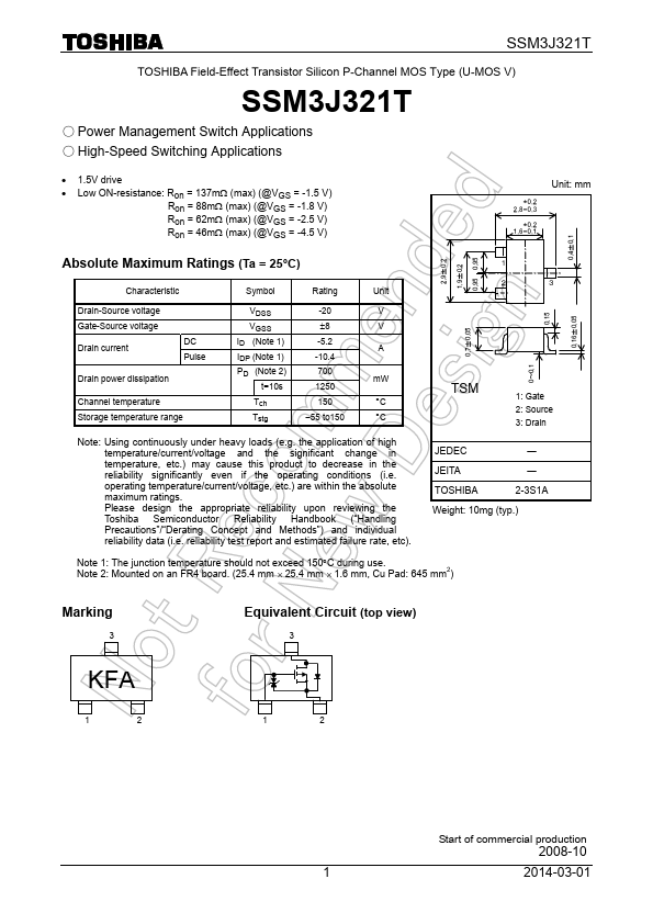 SSM3J321T