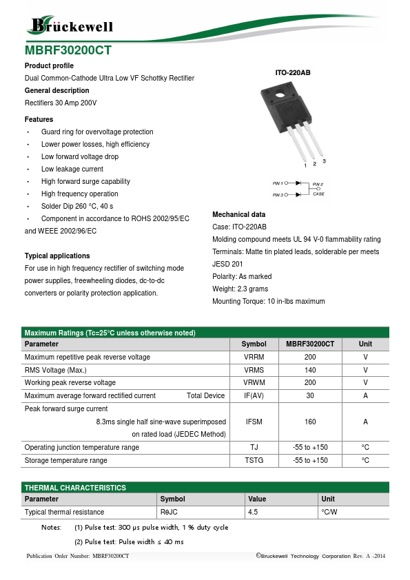 MBRF30200CT