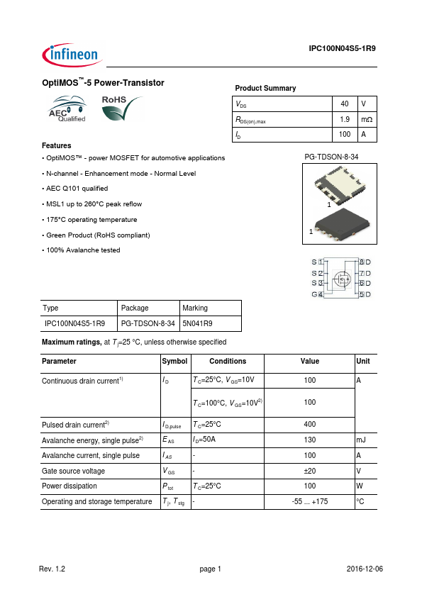 IPC100N04S5-1R9