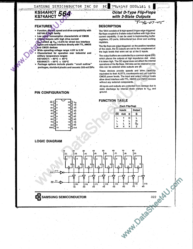 KS74AHCT564