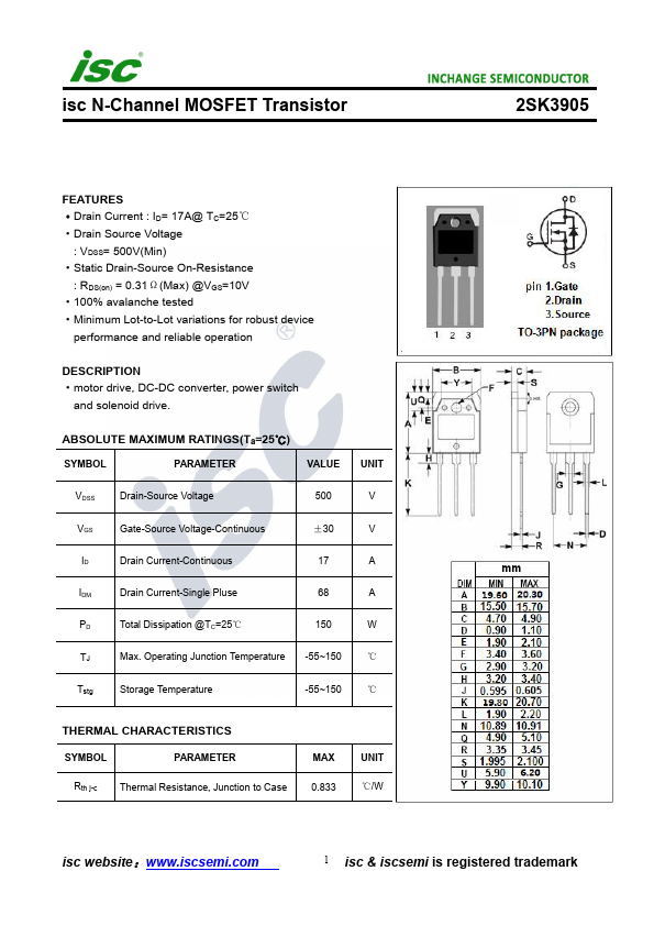 2SK3905