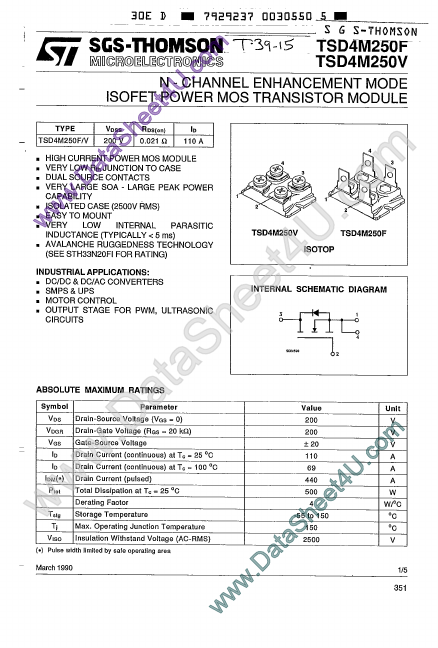 TSD4M250F