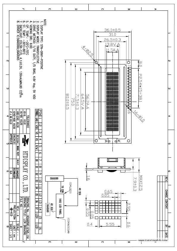 HC160204C-GF62L-VW