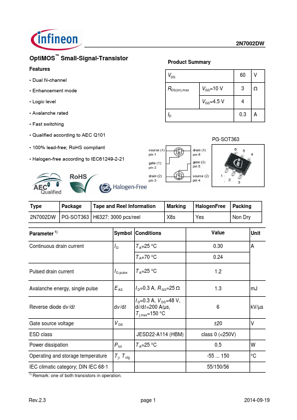 2N7002DW