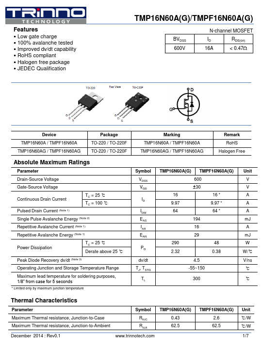 TMP16N60AG