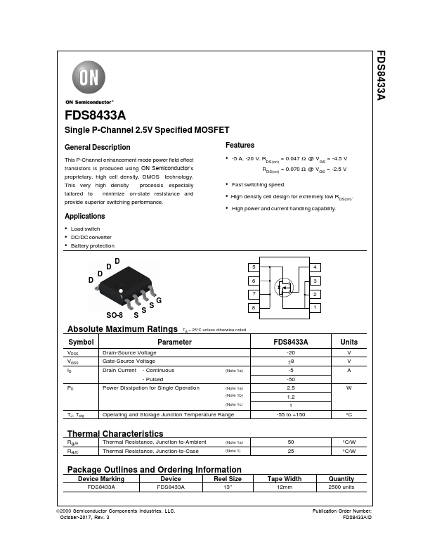 FDS8433A