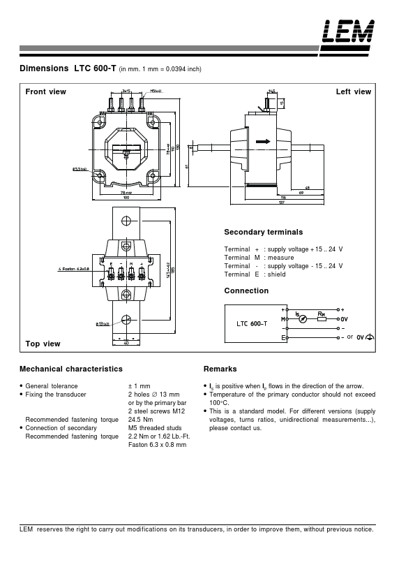 LTC600-T