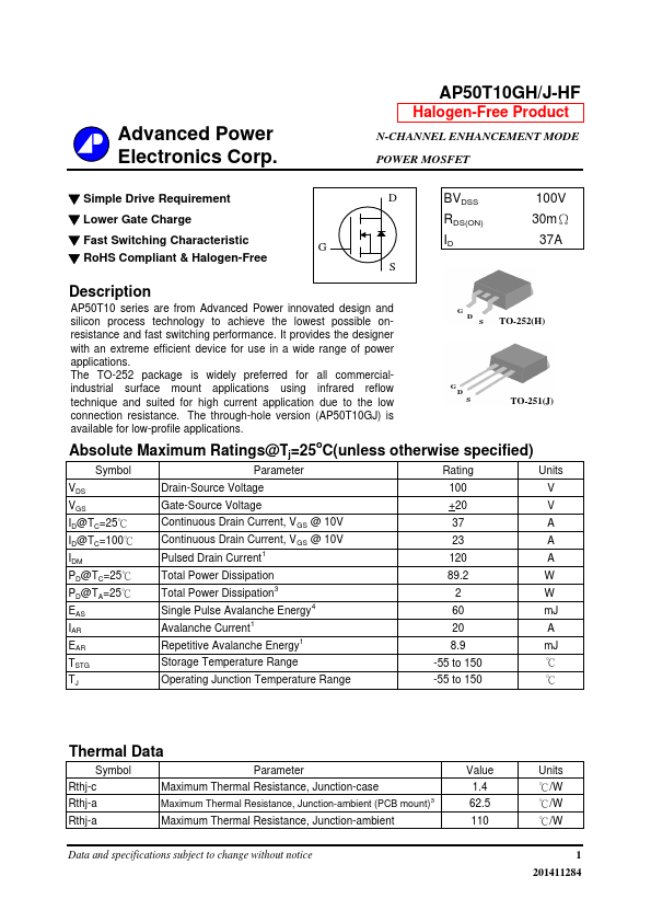 AP50T10GH-HF