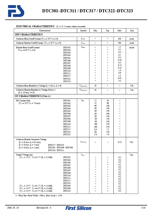 DTC310T3G