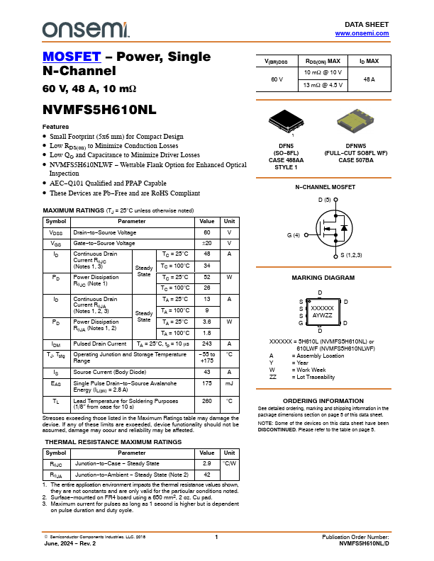 NVMFS5H610NL