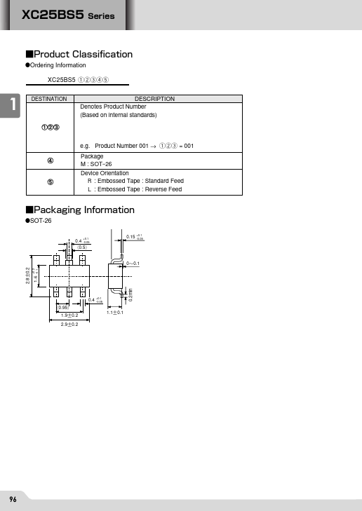 XC25BS5001MR