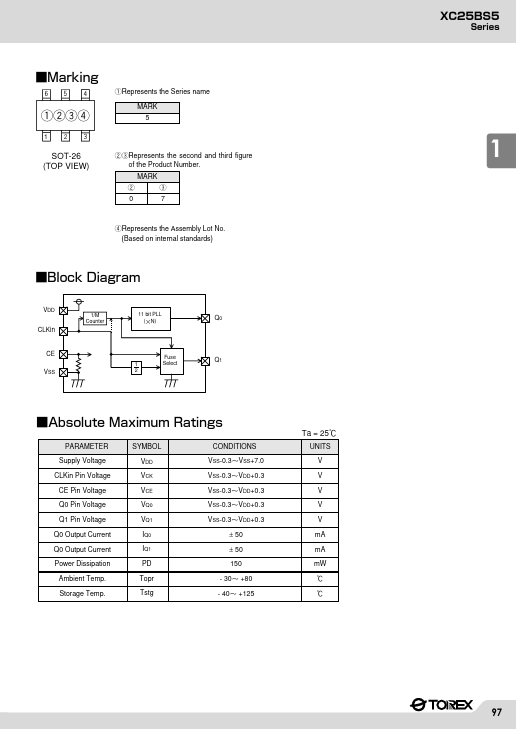 XC25BS5001MR