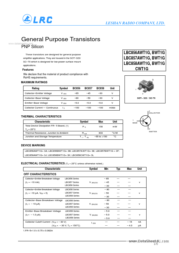 LBC858BWT1G