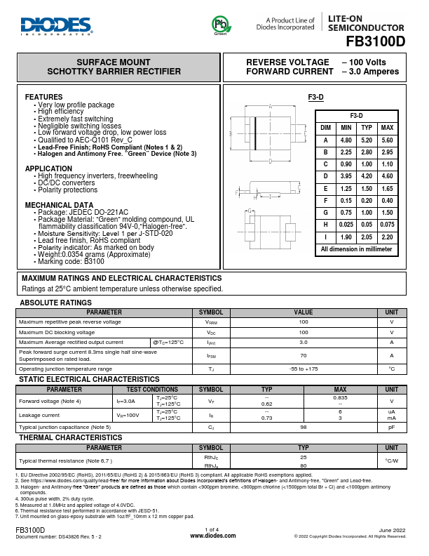 FB3100D