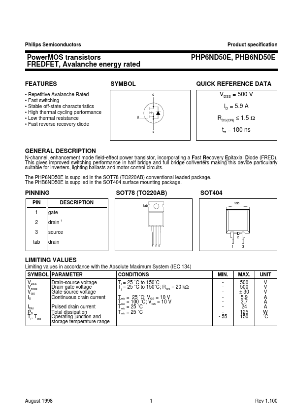 PHB6ND50E