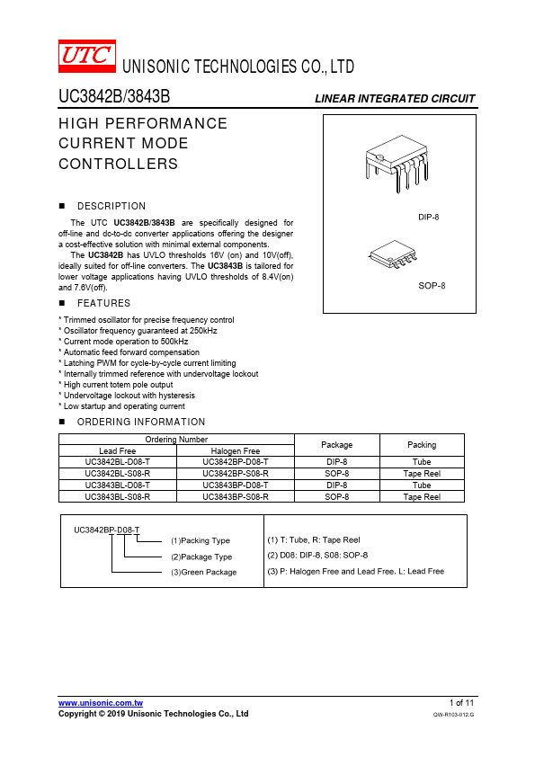 UC3843B