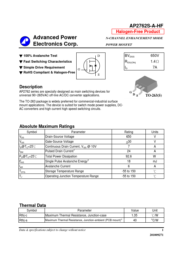 AP2762S-A-HF