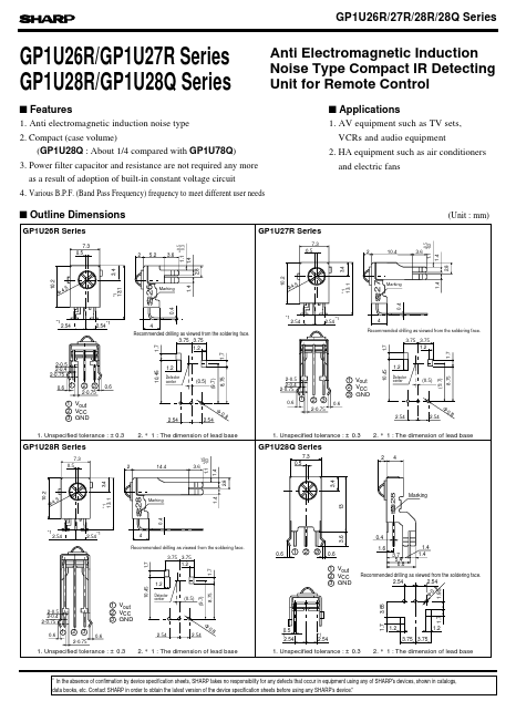 GP1U26R