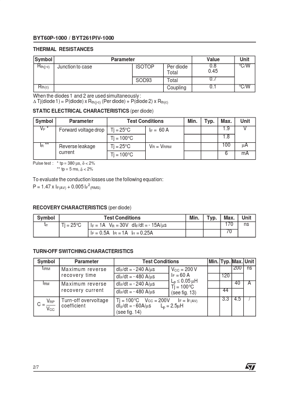 BYT261PIV-1000