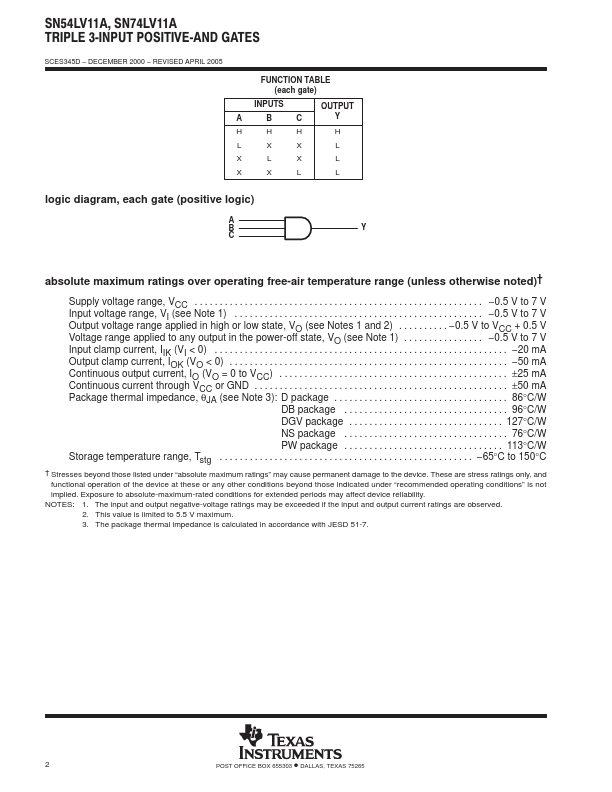 SN74LV11A