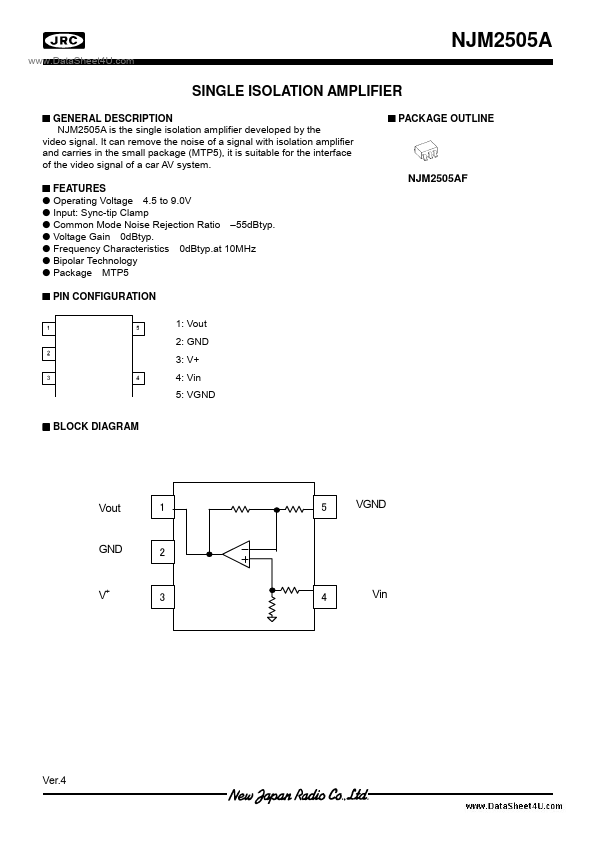 NJM2505A